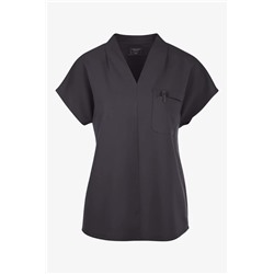 Cherokee Atmos Women's 1-Pocket STRETCH Dolman Sleeve Tuck In V-Neck Scrub Top