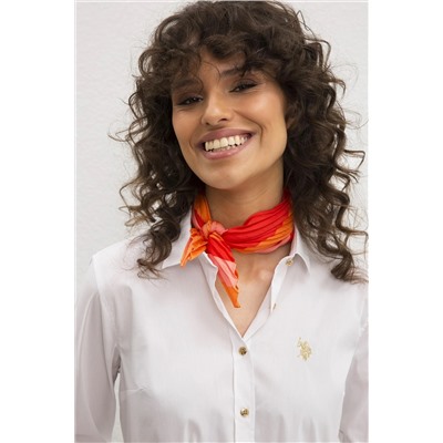 Kadın Beyaz Uzun Kollu Basic Gömlek