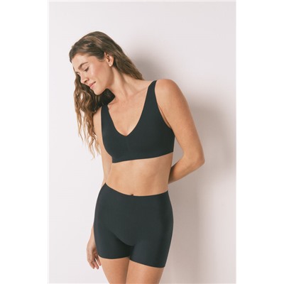 Pantalón corto interior clean cut negro