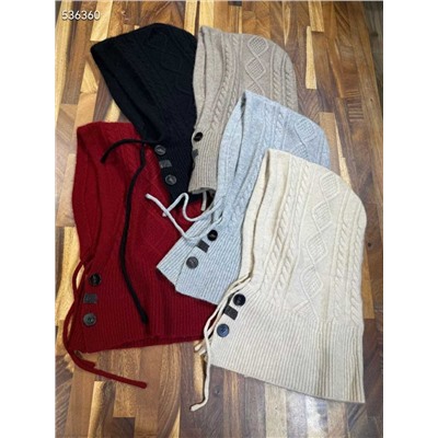 Кашемировый капор / балаклава  Brunell*o Cucinell*i