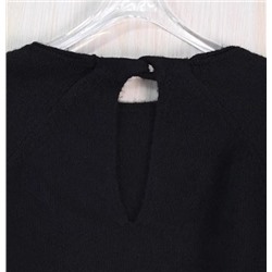 Свитер с круглым вырезом и рукавами реглан в стиле «Ниш». МАНГ*О