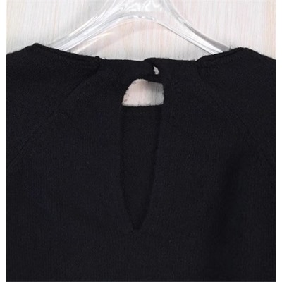 Свитер с круглым вырезом и рукавами реглан в стиле «Ниш». МАНГ*О