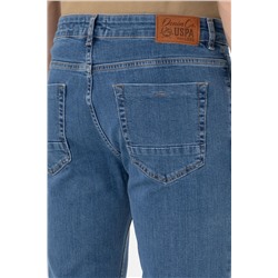 Erkek Mavi Straight Fit Jean Pantolon