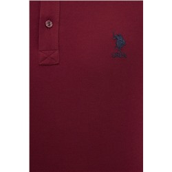 Erkek Plum Basic Polo Yaka Tişört