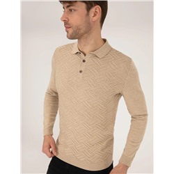 Kum Melanj Slim Fit Kazak