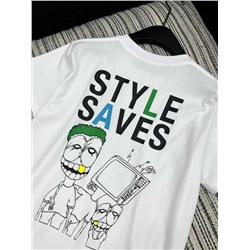 Футболка унисекс с весёлым принтом Chrom*e Heart*s