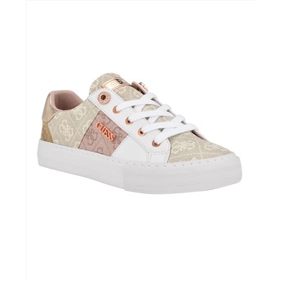 GUESS Women's Loven Lace-Up Sneakers