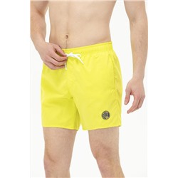 Erkek Neon Sarı Deniz Şortu