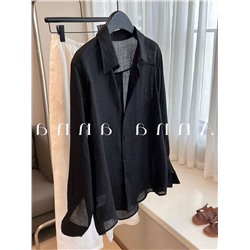 Женская льняная рубашка