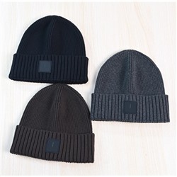 Зимняя теплая вязаная шапка EMPORIO ARMAN*I