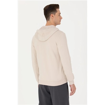 Erkek Bej Sweatshirt