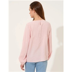 Pembe Regular Fit Bluz
