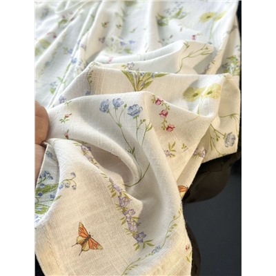 Лёгкие женские штаны из смесового льна Н*М