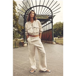 BOMBER LINO BOLSILLOS