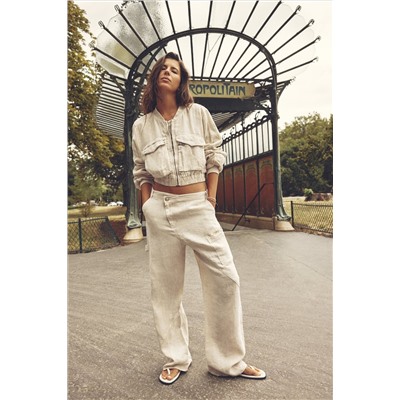 BOMBER LINO BOLSILLOS