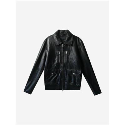 Мужская кожаная куртка Mackag*e  1:1