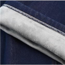 Зимние женские джинсы из хлопка с высокой талией АЙСИК*Л