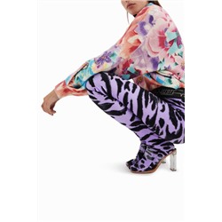 Legging slim animal print