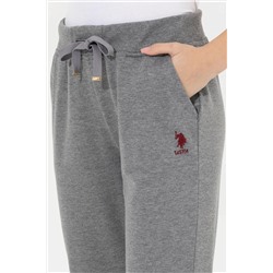 Kadın Gri Melanj Jogger Eşofman Altı