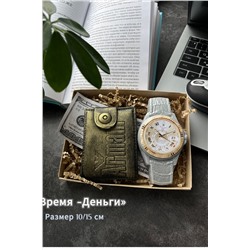 89601 набор мыла "Часы - Кошелек"