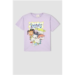 Kız Çocuk Rugrats Regular Fit Kısa Kollu Pamuklu Tişört