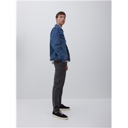 skinny Jeans in Washout-Optik