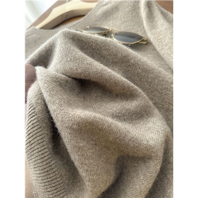 Женский базовый мягкий шерстяной пуловер  КО*С