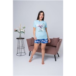 Пижама 6762 (футболка + шорты) НАТАЛИ #810733