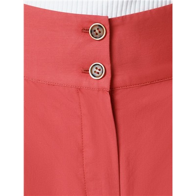 Кюлоты А-силуэта из легкого хлопкового поплина