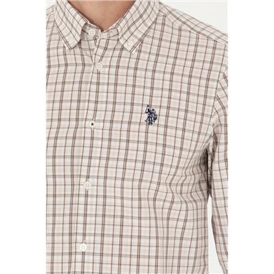 Erkek Ekoseli Kum Gömlek