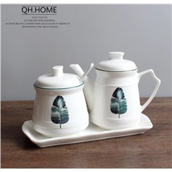 Керамический чайник и керамический набор для чая
