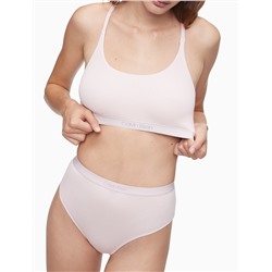 Pure Ribbed Unlined Bralette