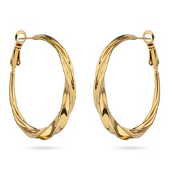 Серьги Конго (покрытие золото), Есть комплект