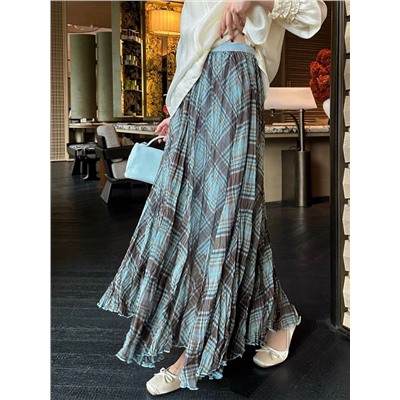 Свободная, расклешенная юбка во французском стиле (2 цвета) Макс Мар*а