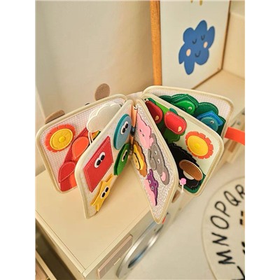 Мягкая развивающая книга для малышей