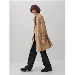 Trenchcoat mit Gürtel