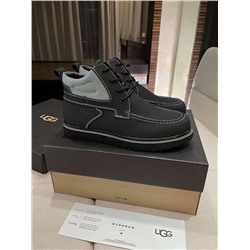 Мужские угги с заводской распродажей] Специальная цена, 230 упаковок  Первоначальная цена 480 Специальное предложение U.G.G из натурального овечьего меха мужские серые