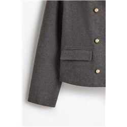 Cazadora paño botones dorados