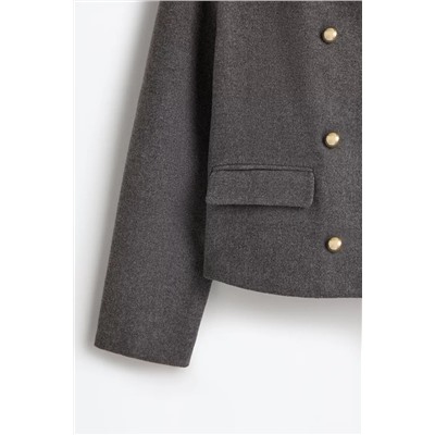 Cazadora paño botones dorados