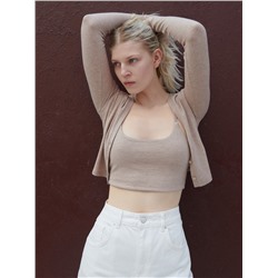 Kurzes Top aus Jersey