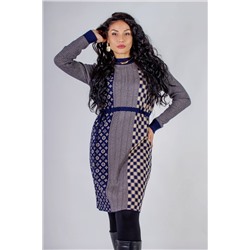 Теплое платье, на кулиске, арт. Е-46