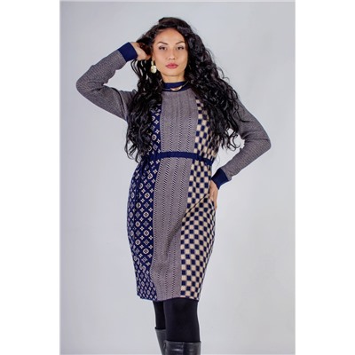 Теплое платье, на кулиске, арт. Е-46