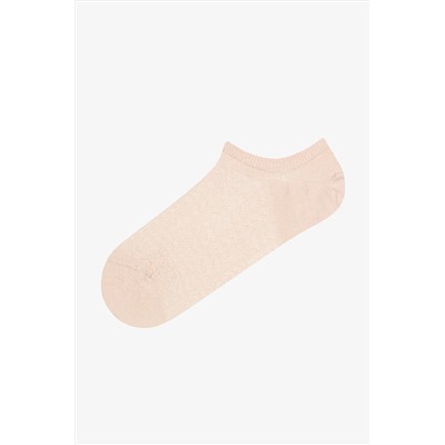 Penti Herringbone Bej 3lü Sneaker Socks