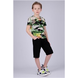 Костюм с шортами КД-102 милитари НАТАЛИ #878345