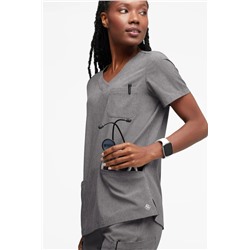 Easy STRETCH Tessa Women's 5-Pocket V-Neck Scrub Top