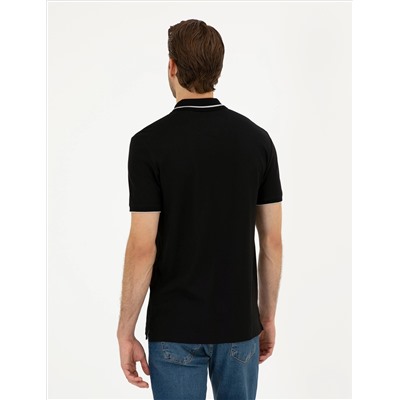 Siyah Slim Fit Tişört