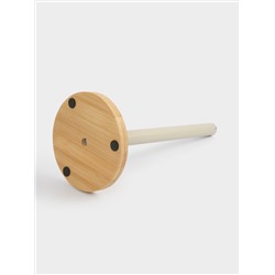 Держатель для бумажных полотенец, 34 см, металл/дерево, бежевый, Retro