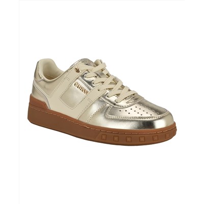 GUESS Women's Inart Low Profile Sporty Gum Bottom Lace-Up Sneakers - зотоло