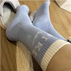 Высокие цветные плотные носки с махрой внутри Nik*e Наборы по 3 пары