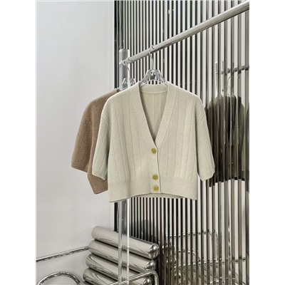 вязаная кардиган из шерстяного кашемира